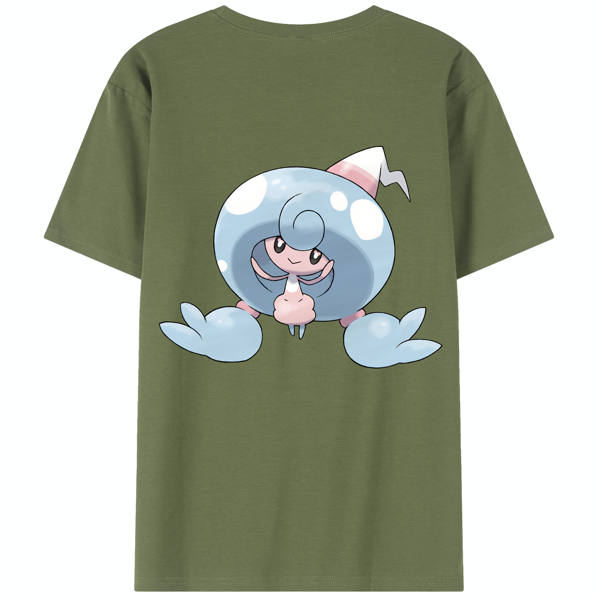 （画像用） ポケットモンスター Pokémon 綿100％半袖Tシャツ（背面プリント）